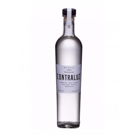 Mezcal Contraluz 100% Agave. Añejo Cristalino - 750ml