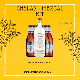 Chelas + Mezcal KIT (Amores)