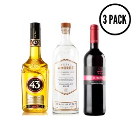 3 PACK - Licor 43 + Mezcal + Vino